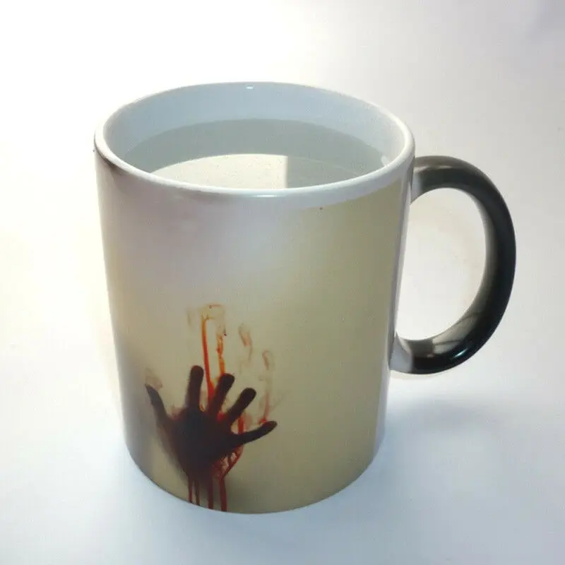 Изменяющая тепло кружка цвета Кружка для ходячих мертвецов чувствительная к