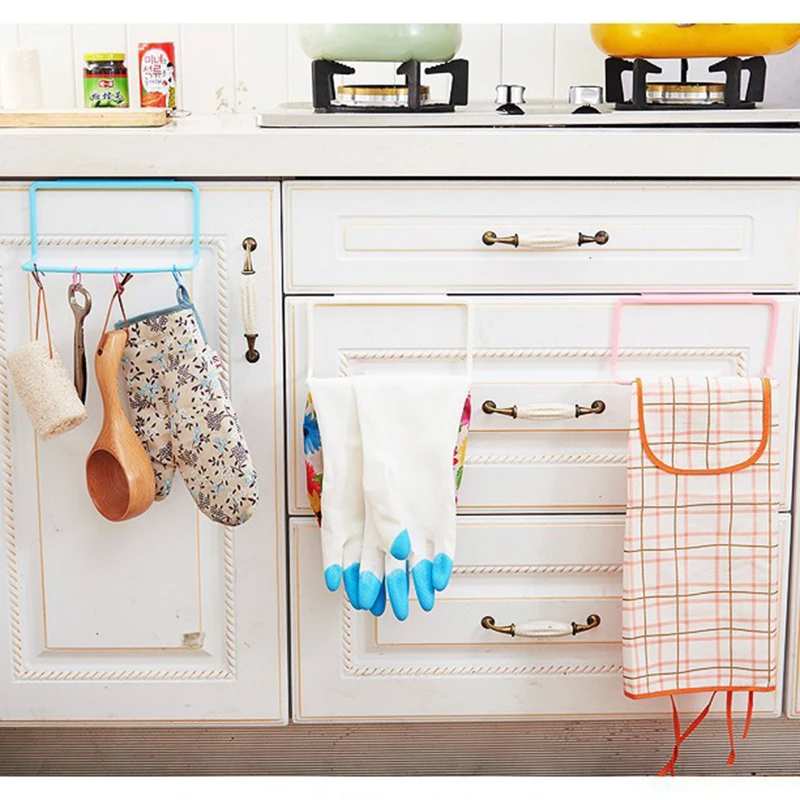 

Towel Sponge Holder Storage Rack Bathroom Racks Towel Rack Hanging Holder Organizer Cabinet Cupboard Hanger Bathroom Kitchen