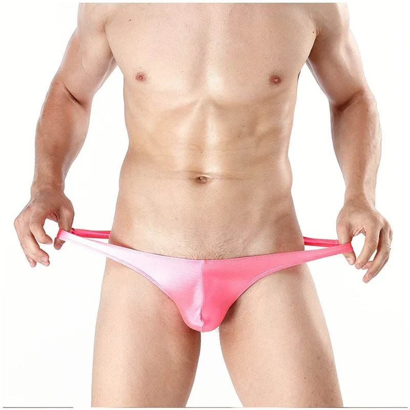 Gay Thong G-string Jockstrap Sissy Micro Panties U-convex Pouch Underwear Slip String Homme Sexy Thongs T-back Bikini Tanga |