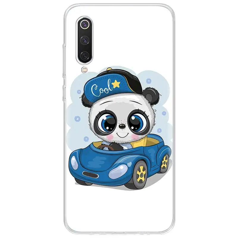 

Cute Panda Baby Cake Cartoon Phone Case for Xiaomi Redmi Note 9s 8T 8 7 5 8A 8 7A 7 6A 10 K30 S2 Pro MI 10 8 9 Lite CC9 F1 Coque