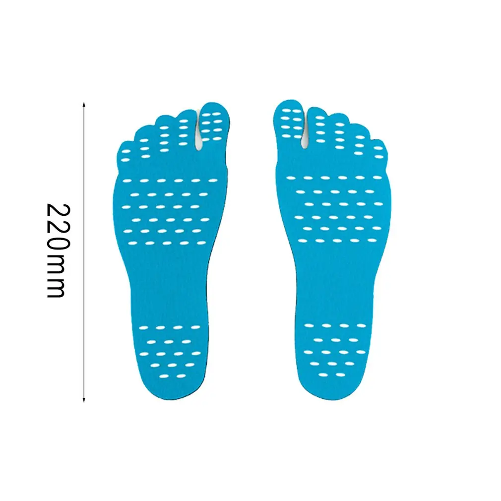 Beach insole Thermal Insulation Waterproof sole Comfy Anti-skid Blue Protective Mat Insoles Foot care | Спорт и развлечения