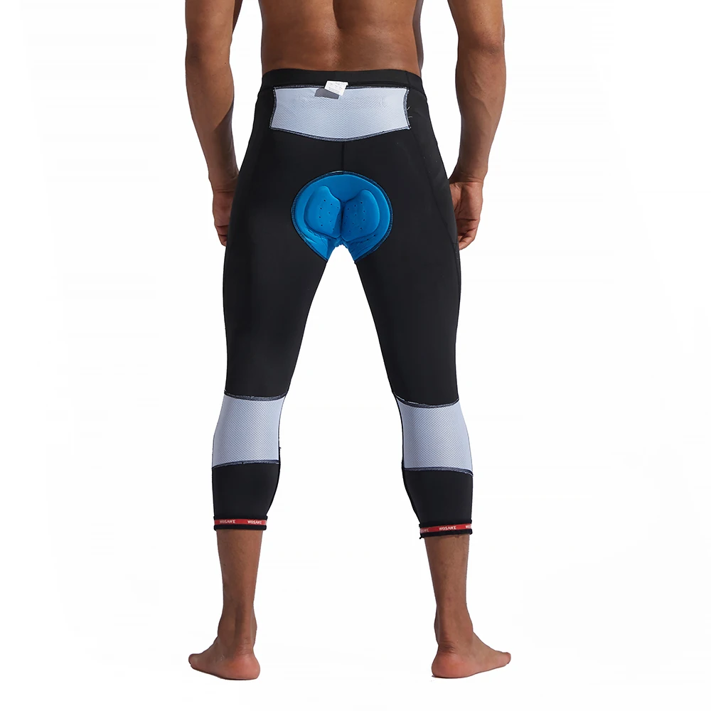 WOSAWE новые мужские велосипедные брюки эластичные облегающие одежда гелевые шорты