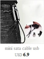 0,8 м Мини-кабель usb к usb 2,0 Тип папа к папа кабель черный оптовый поставщик дропшиппинг