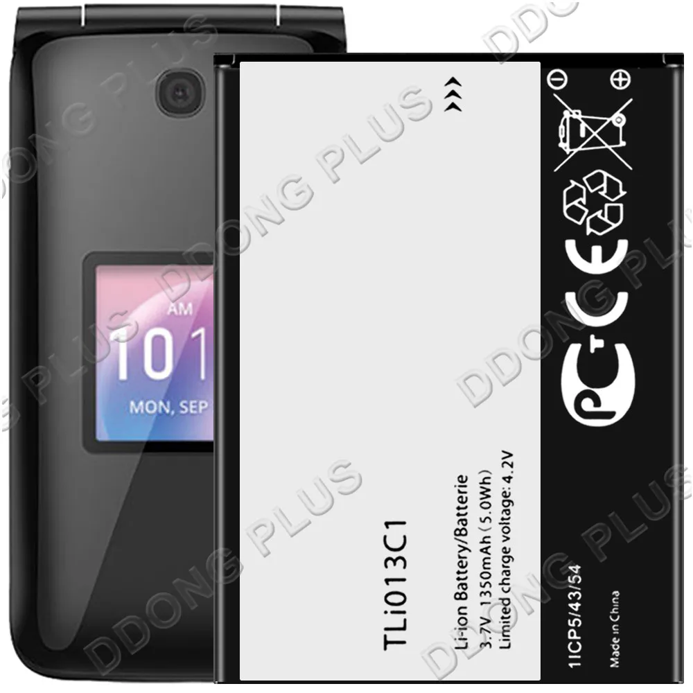 Аккумулятор TLi013C1 для Alcatel Go Flip 3 4052 Вт аккумулятор 1ICP5/43/54 запасная часть ремонта |
