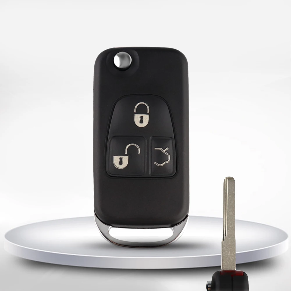 

YIQIXIN для Mercedes Benz C E ML S Dodge Sprinter флип-чехол для ключей с дистанционным управлением, пустой чехол для ключей, сменный держатель, лезвие