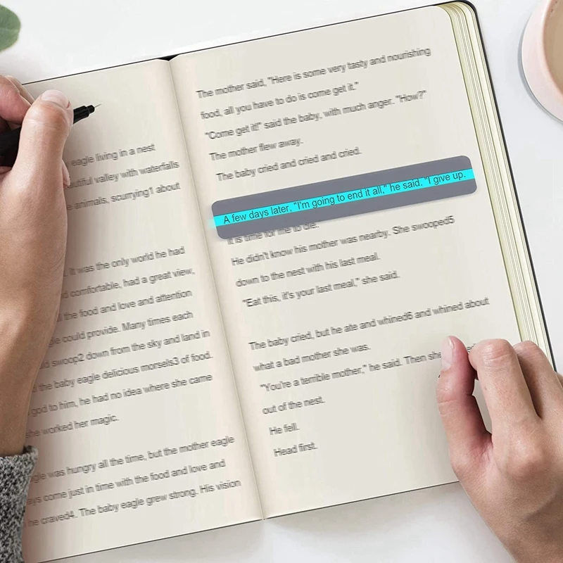 

12Pcs Guided Reading Strips Highlight Strips Colored Overlay Bookmarks Help with Dyslexia Teacher Supply Assistant