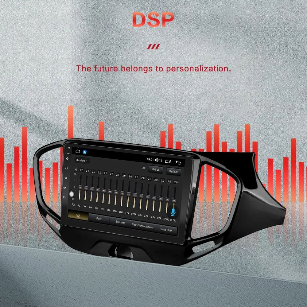 DSP 4 G Android 10 автомобильная навигация Радио Мультимедийный видеоплеер для LADA Vesta 2015