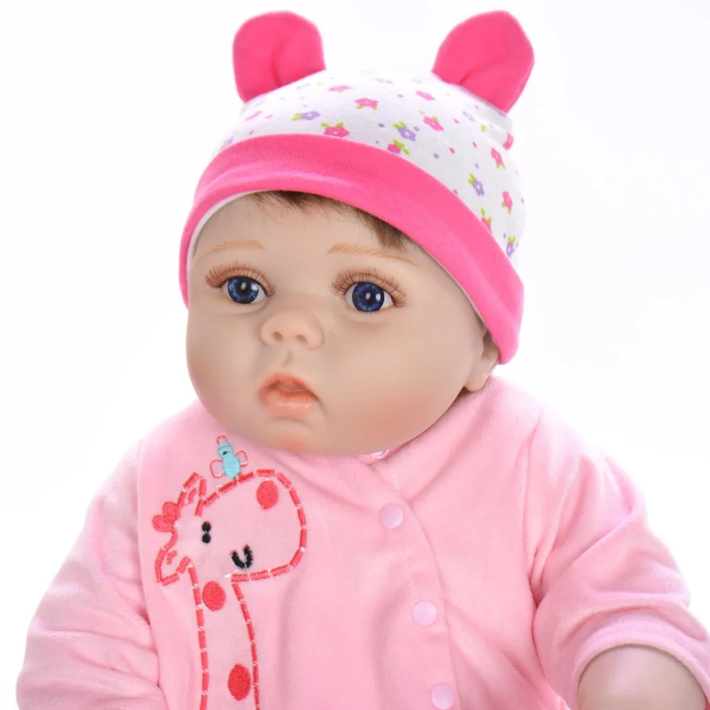 NPK модные силиконовые куклы reborn для продажи 22 дюйма 55 см Новорожденные bebe девочка малыш куклы reborn для ребенка подарок на день рождения игрушка bon