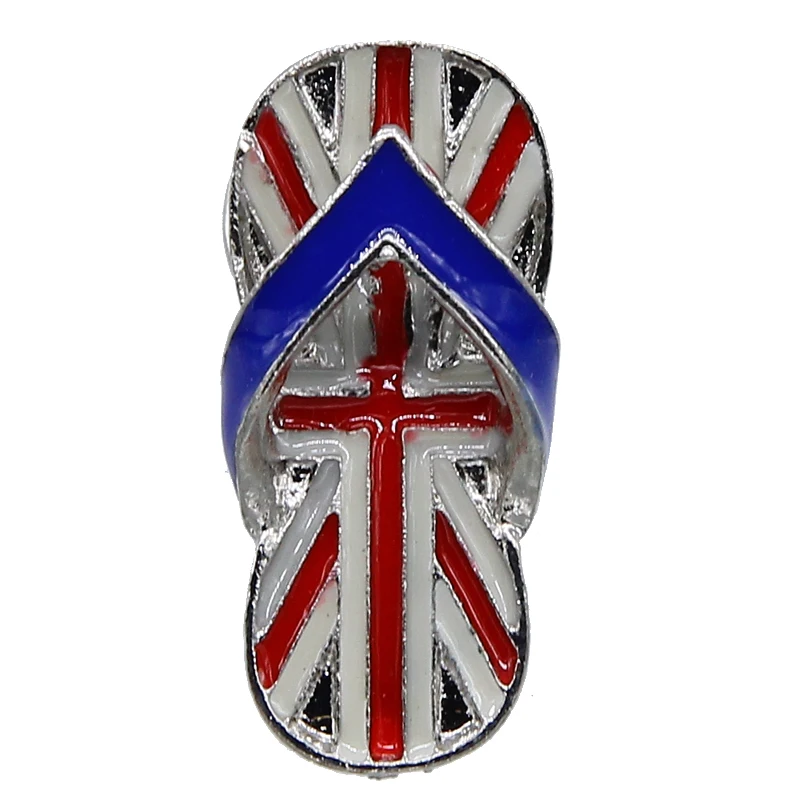 Брошь в виде мультяшных тапочек брошка с эмалью Женская отворотом корсажный
