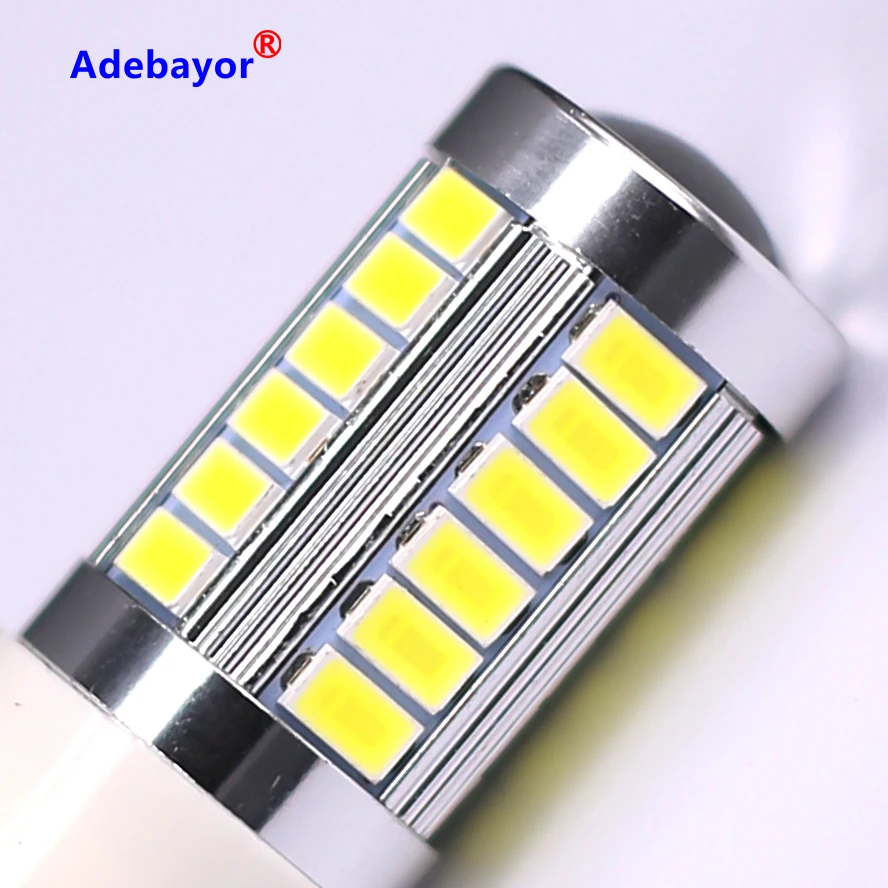 100 шт. 1156 1157 7443 33 SMD светодиодный 5630 5730 резервная туман светильник тормозные лампы