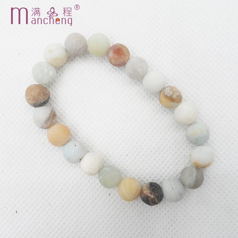 Щупальца Тики натуральные AAAAA 8 мм матовый мала амазонит браслеты на руку тасбих