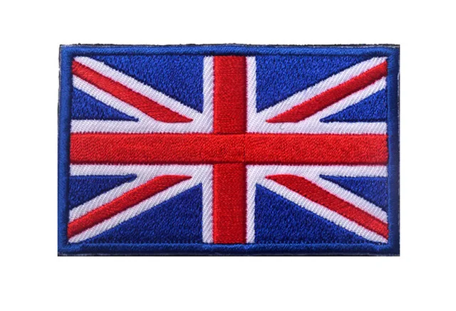 UK Flag 5 UKSF Великобритания специальная воздушная служба Британский спецназ SAS патч кто осмелится выиграть Вышитая эмблема патч значок - Цвет: UK Flag 5