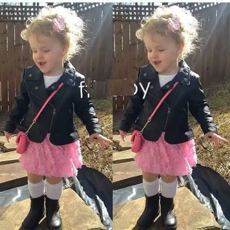 Cappotto per bambino e bambina giacca calda in Pelle cappotto autunno e inverno nella versione coreana per bambini della gi