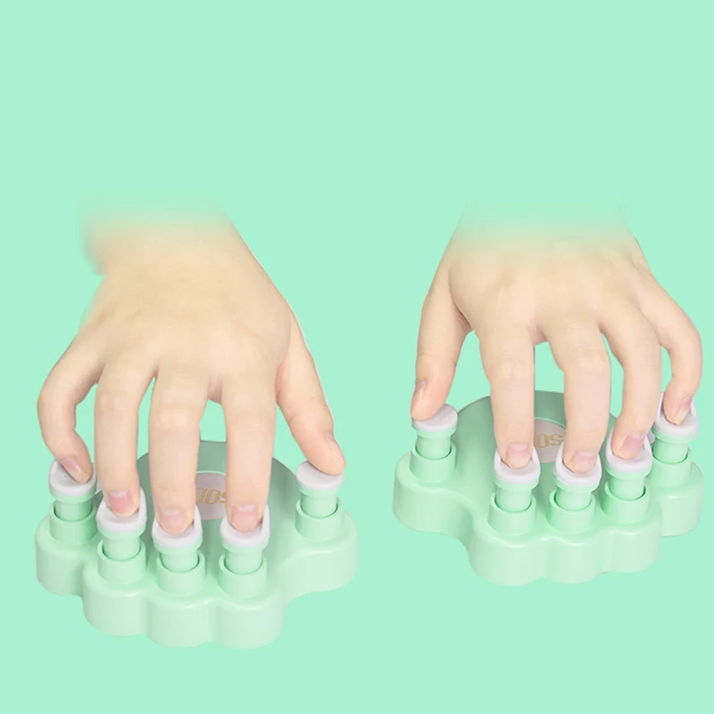 

1pc Two Handed Finger Trainer Solo Piano Finger Trainer Piano Finger Strength Training Tool Finger Corrector Soft Finger Pad Pia