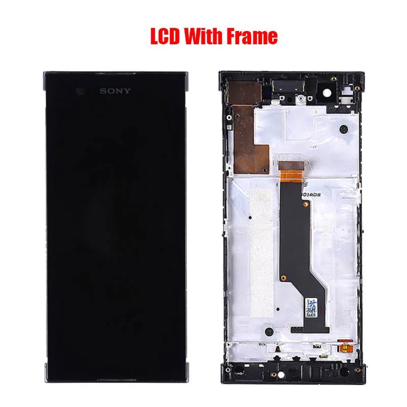 ЖК-экран в сборе с сенсорным стеклом для Sony Xperia XA1 G3116 G3121 G3112 G3123 G3125 запасными