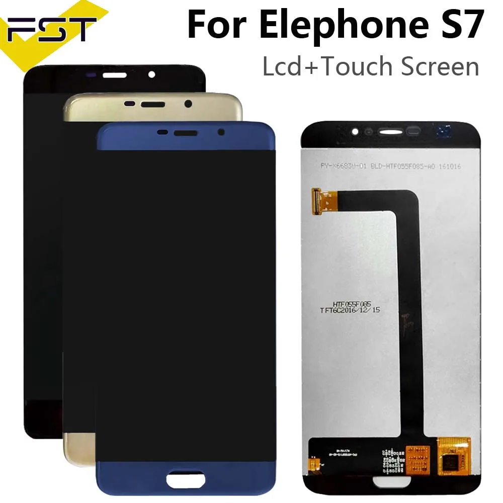 5 ''для Elephone S7 ЖК дисплей + кодирующий преобразователь сенсорного экрана в