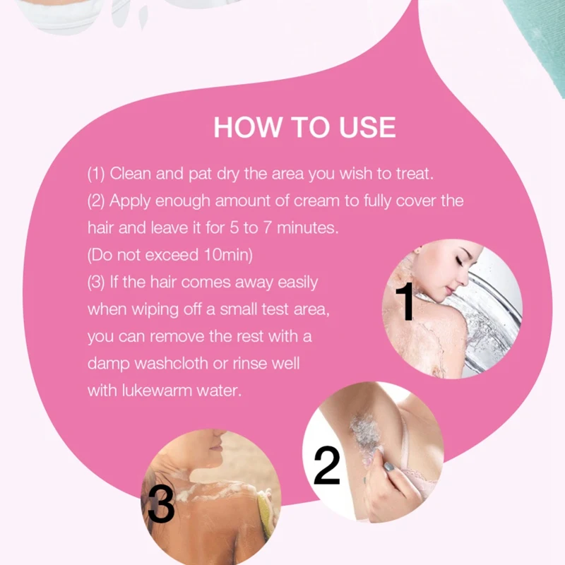 50 г травяной безболезненный депилятор крем для удаления волос подмышек ног