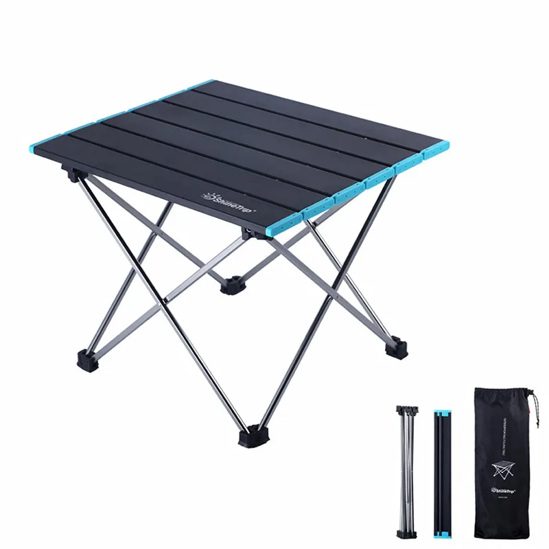 Портативный складной стол из алюминиевого сплава мини барбекю кемпинг пикник