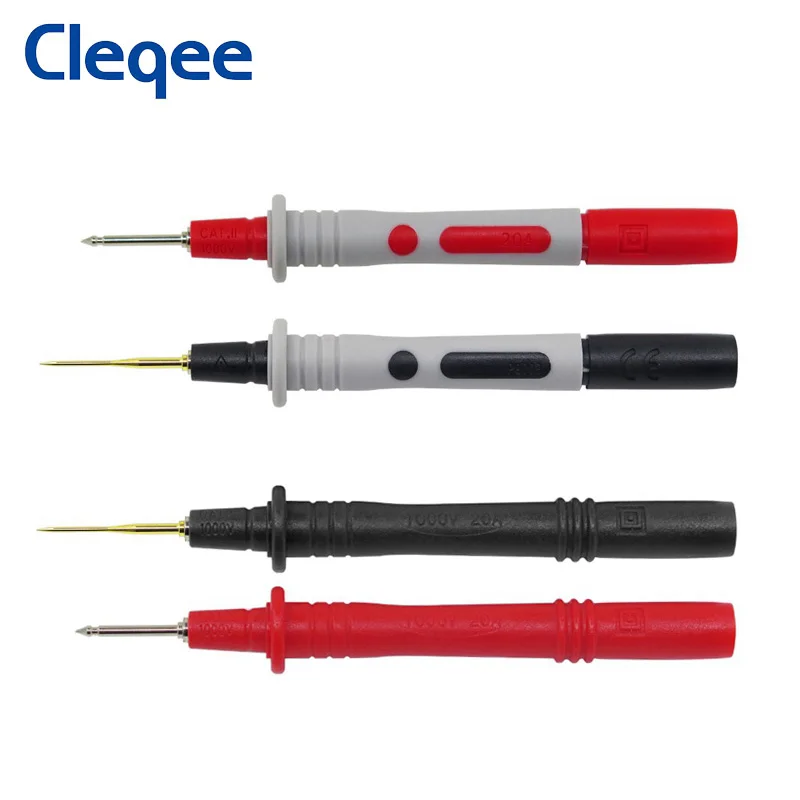 Набор сменных тестовых игл Cleqee P8003.1 8 шт. 1 мм позолоченные острые и 2 Стандартные