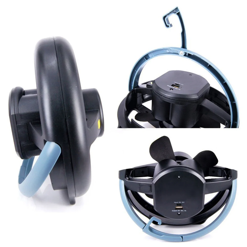 LEADLY портативный вентилятор для кемпинга светодиодный светильник-вентилятор USB с