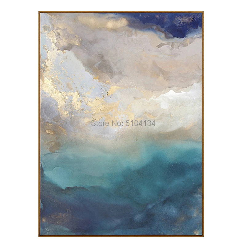 

Ручная Роспись Художника, Современная Абстрактная живопись маслом на холсте, ручная работа, абстрактные желтые картины маслом для украшени...