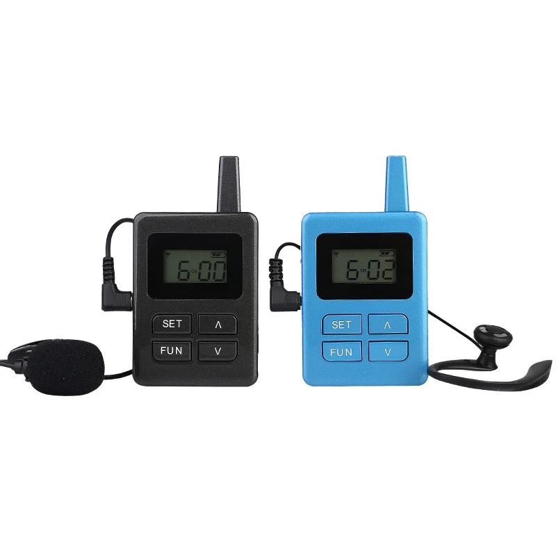 

UHF Wireless Tour Guide System for Museum Church Translation