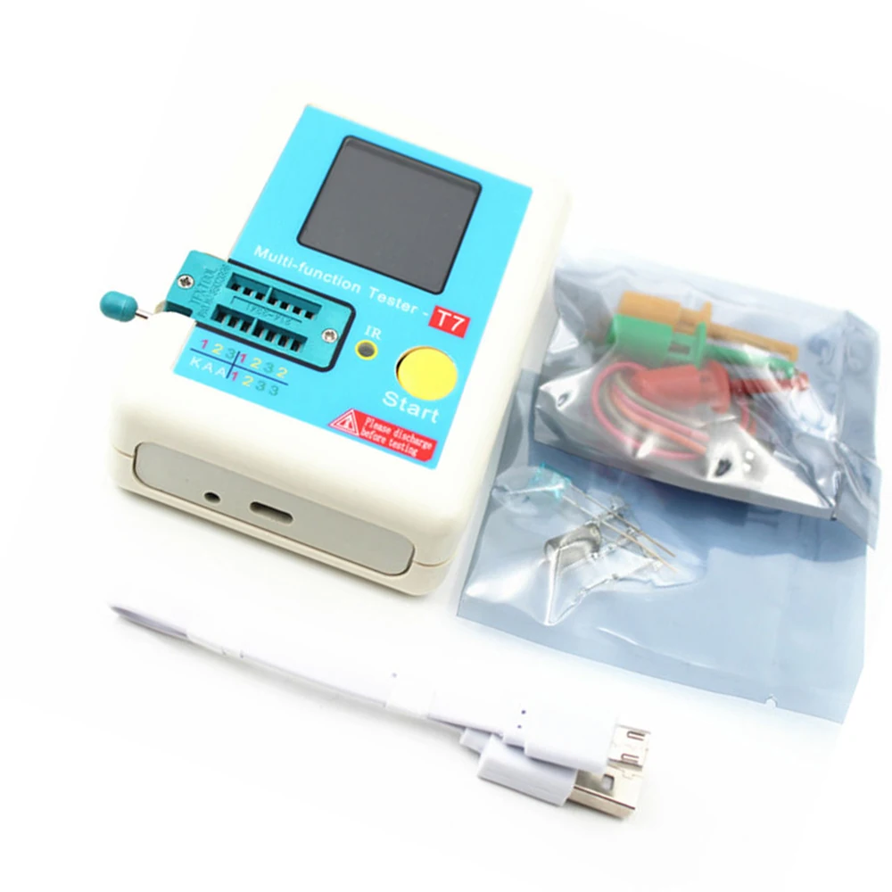 LCR T7 высокоскоростной транзистор тестовый er TFT экран Графический дисплей