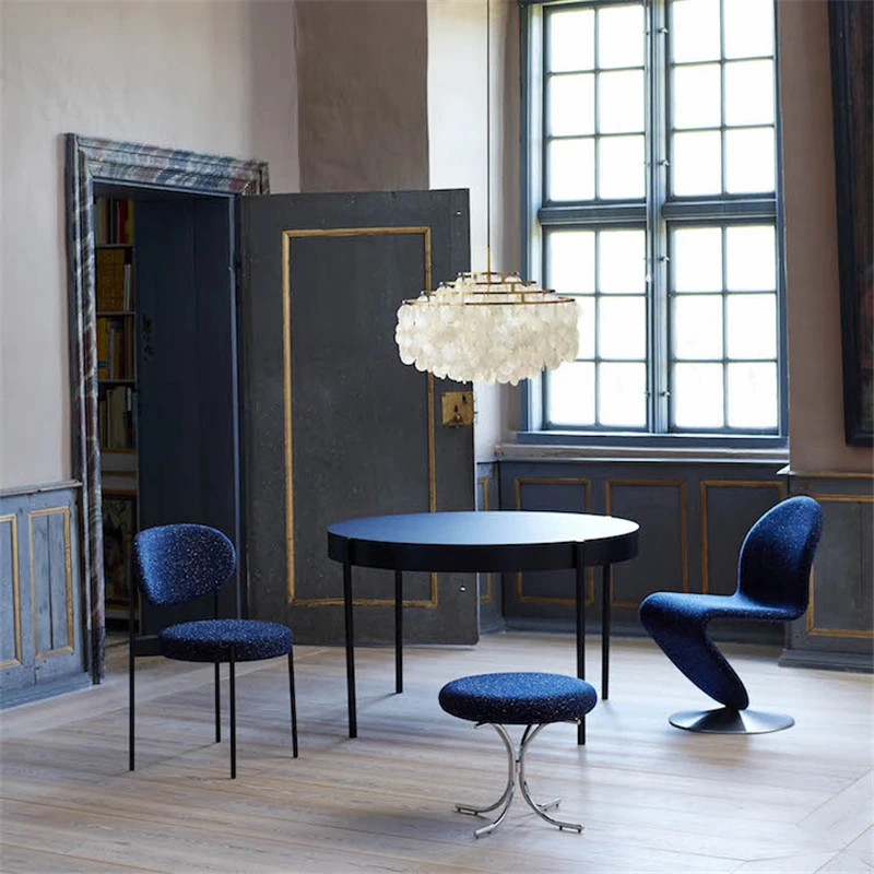 Роскошный ночник в скандинавском стиле с абажуром E14 * 6 люстра светильник для