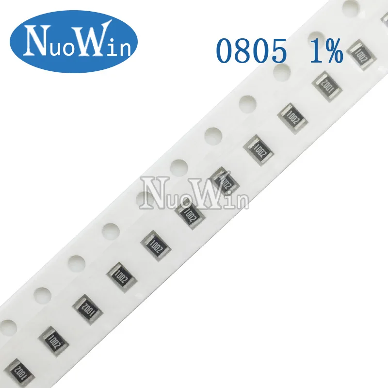 100 шт. 0805 1% SMD резистор 1/8 Вт 9.76R 10R 10.2R 10.5R 10.7R 11R 11.3R 11.5R 11.8R 9 76 10 2 5 7 11 3 8 Ом|Резисторы| |