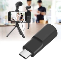 supports external 3 5 mm microphone audio adapter for osmo pocket extension accessories self timer record video