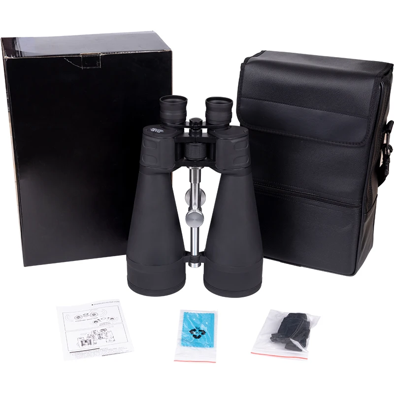 

High Power Zoom Binoculars 20x80 Telescopes 1000 Meters Camping Hiking Adjustable Telescopes Large aperture objective