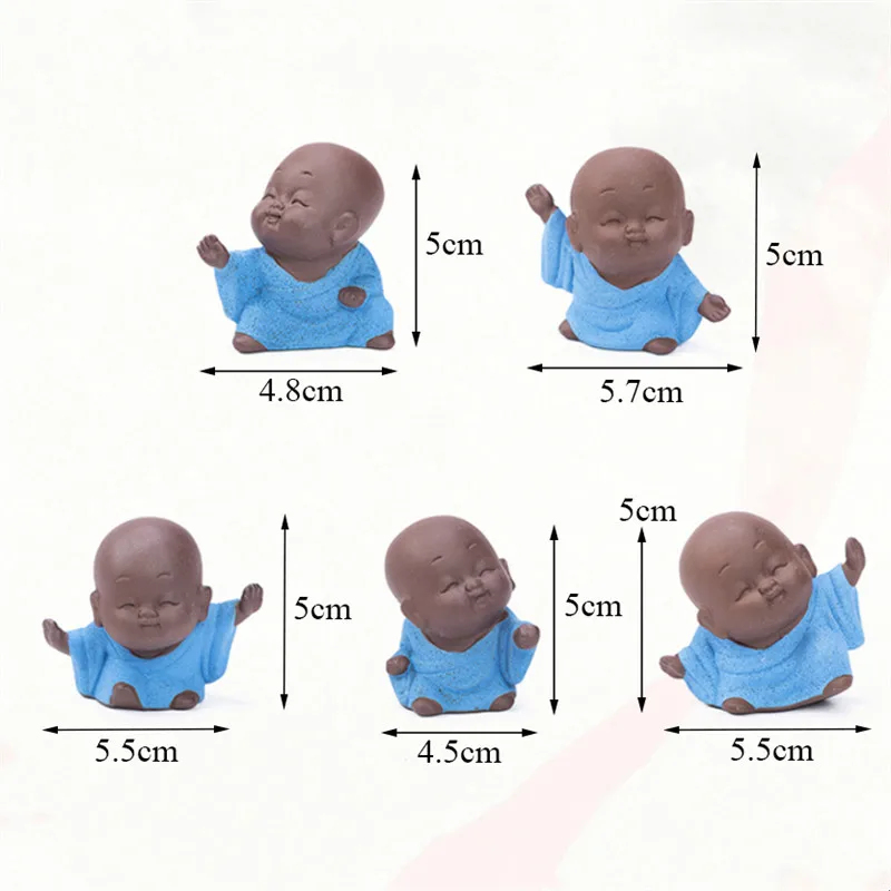 Чайный питомец на палец фиолетовая глина маленький карманный кунг-фу милые