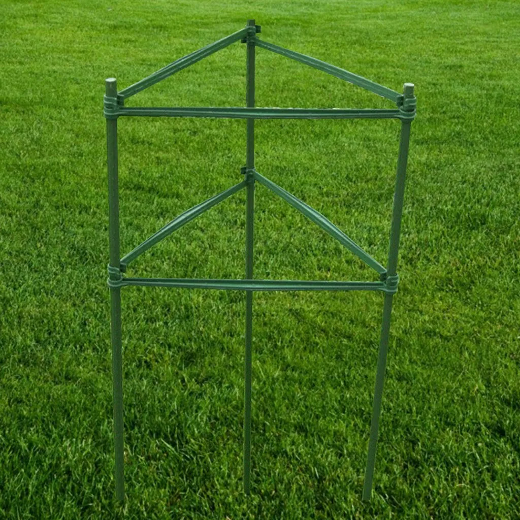 

12pcs Plastic Plant Tomato Trelliss Connectors Stake Arm Cage Stake Sturdy Home Garden Plant Stem Vine Climbing Rack