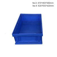 industrial foldable basket pp plastic large storage box shelve case container multifunctional turnover box without lid no 3no 4