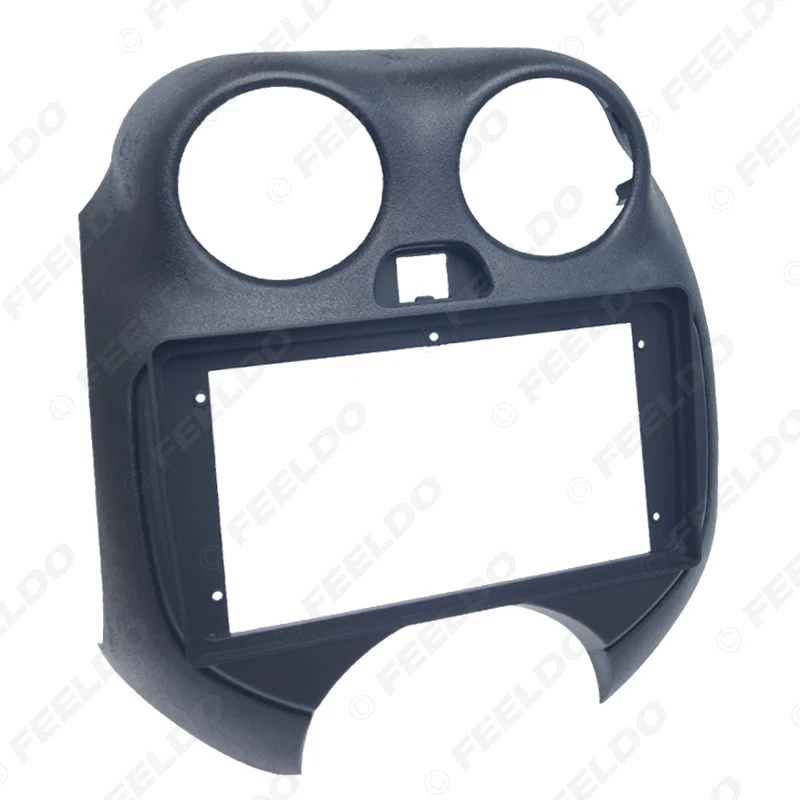 FEELDO Car Auido Radio 2Din Fascia Frame Adapter For Nissan March 9&quot Big Screen CD/DVD Dash Fitting Panel Kit | Автомобили и