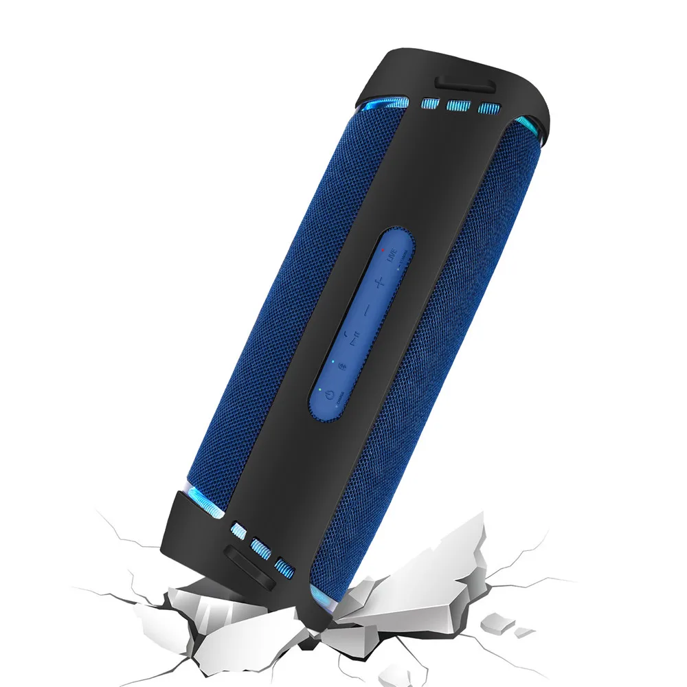 

Soft Silicone Protective Cover Portable Speaker Skin Case with Strap for Sony SRS-XB43 Wireless Speaker Accessories