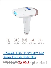 LESCOLTON T009i безопасное использование Бритва для удаления волос лица и тела безболезненный IPL домашний импульсный светильник для мужчин и женщин с ЖК-дисплеем