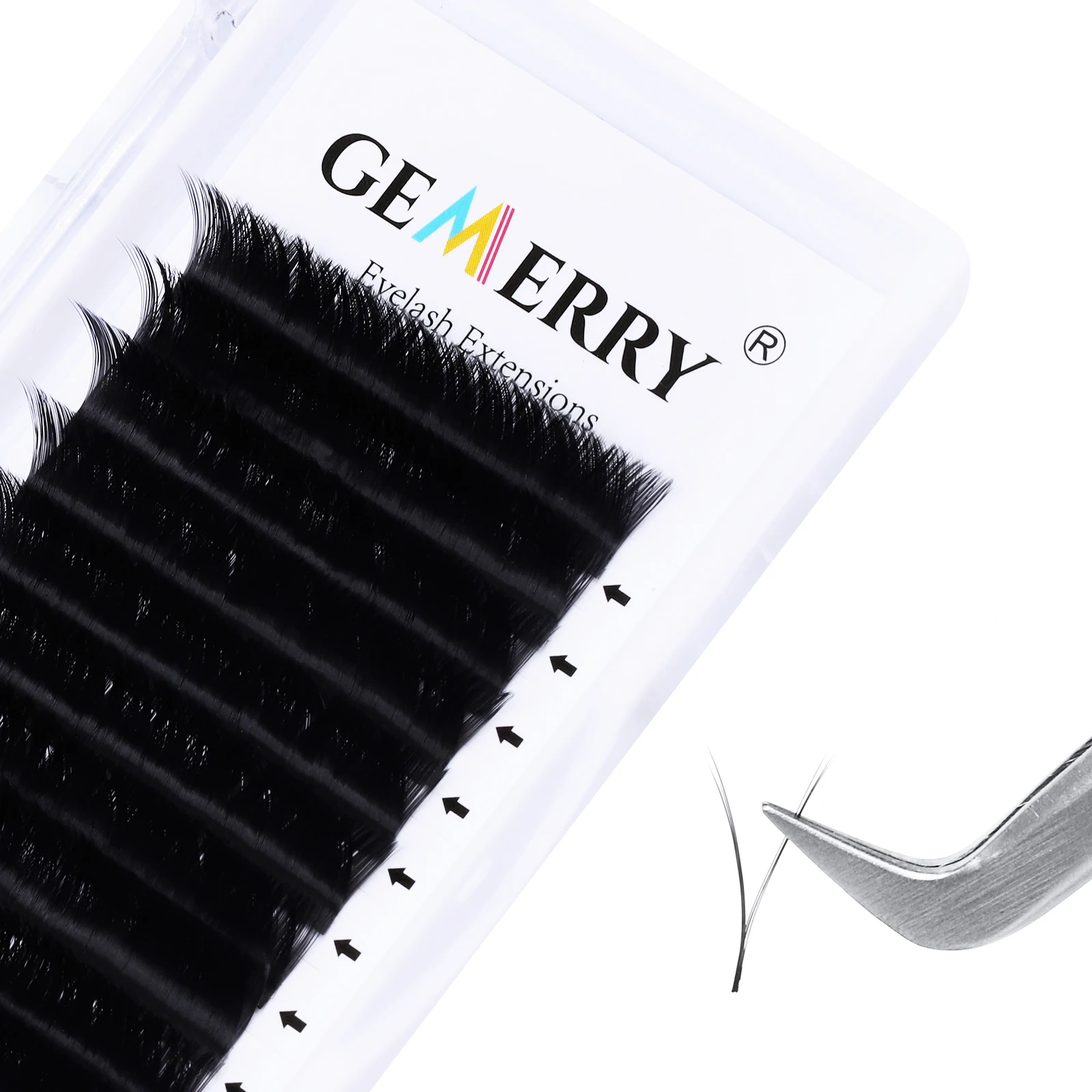 Ресницы для наращивания автоматический макияж высокое качество - купить по