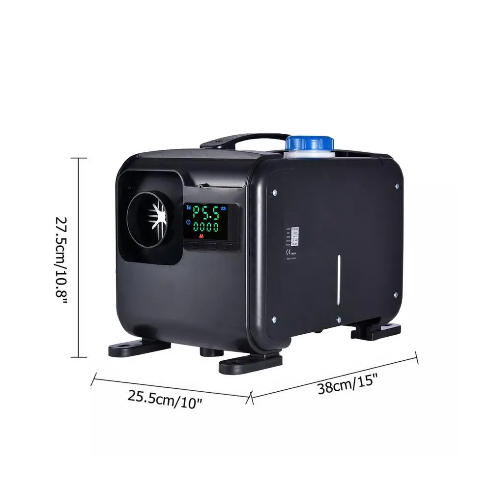 $66.36 Auxiliary Heater 8000W Diesel Air Heater 12V Car Heater For Trucks Motor-Homes LCD Button Remote Heating For Moto