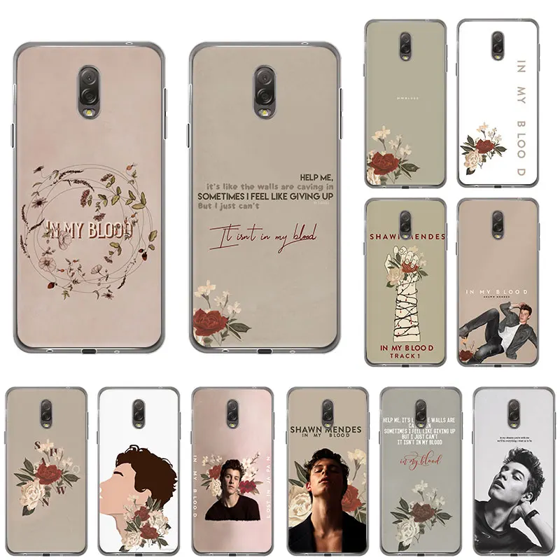 Силиконовый чехол Shawn Mendes в моей крови для телефона Samsung Galaxy A71 A51 A10E A80 A70 A50 A90 A20 A40 A8s