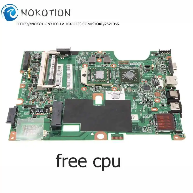 Материнская плата NOKOTION 498460-001 48.4J 103 051 07241-5 для HP CQ50 G50 CQ60 G60 разъем S1 DDR2 - купить по