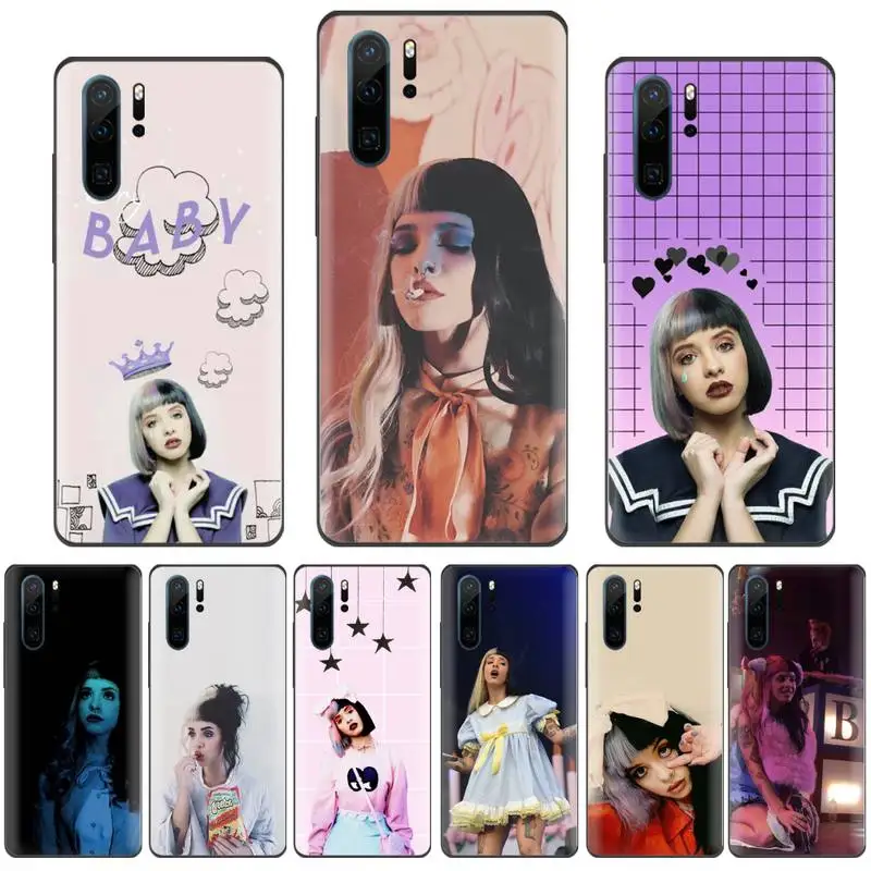 Melanie martinez USA singer TPU черный чехол для телефона корпус Huawei Honor 7C 7A 8X 8A 9 10 10i Lite 20 NOVA 3i