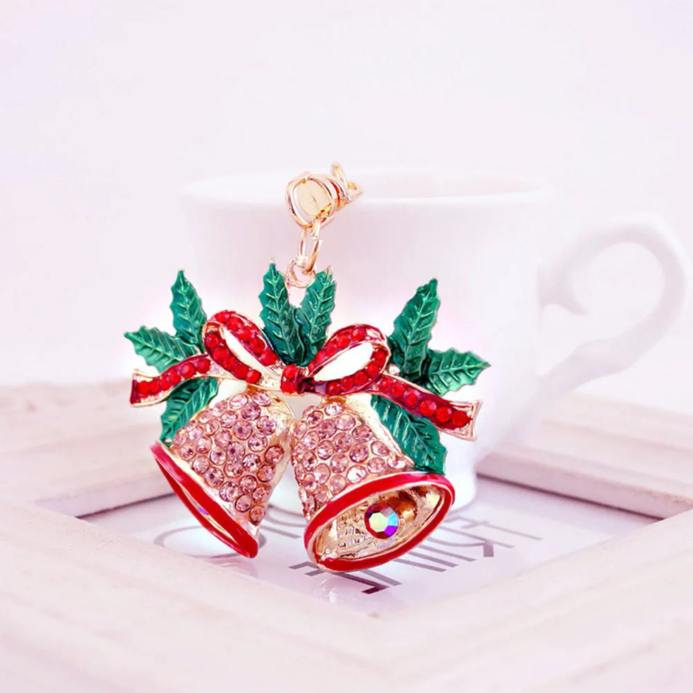 1 шт колокольчики брелок для ключей со стразами очаровательный милый модный