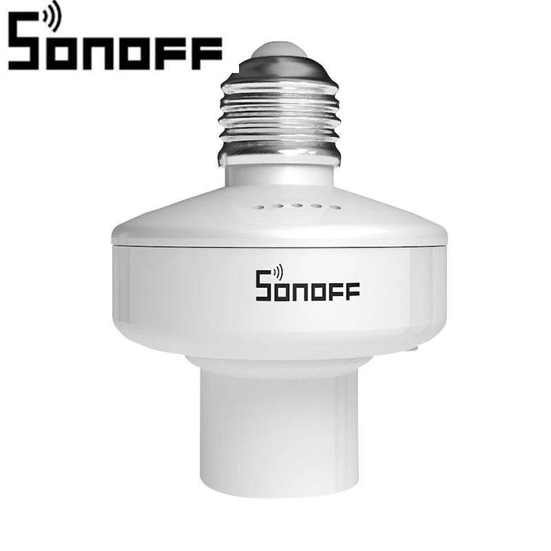 Sonoff Slampher R2 Умный домашний светильник, лампочка, держатель RF 433 МГц, домашняя Автоматизация, беспроводной переключатель Wi-Fi с Google Home Alexa