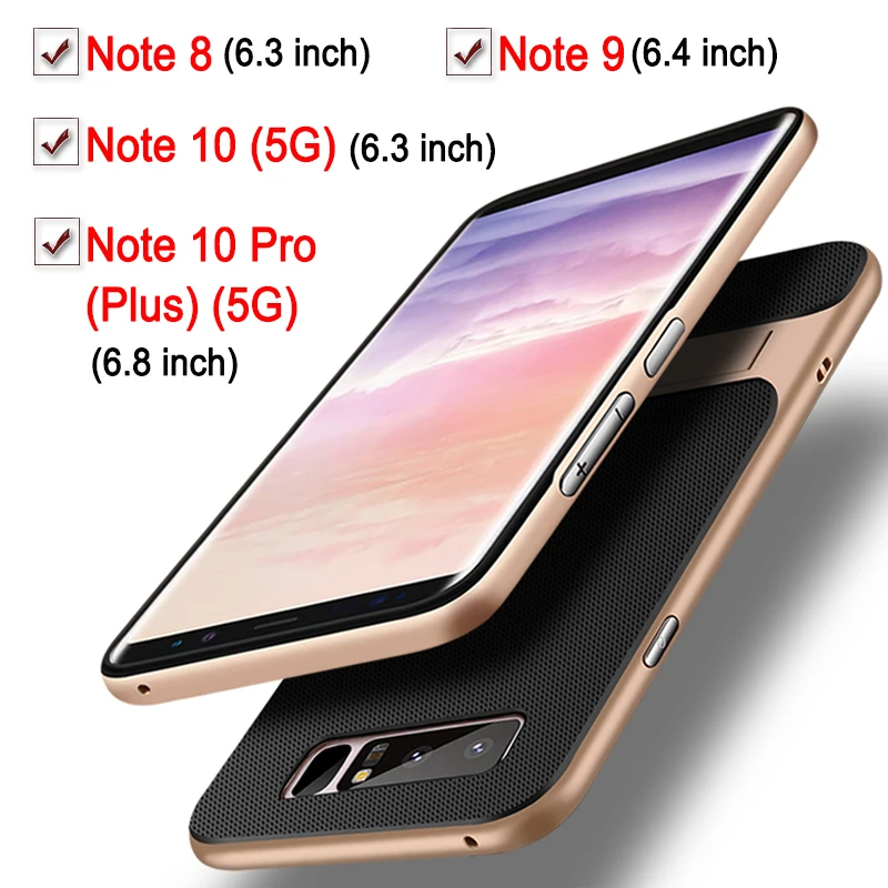 Note9 чехол с подставкой для samsung Note 10 pro plus 9 8 5g держателем galaxy Note10 Notes Not 10pro Note8