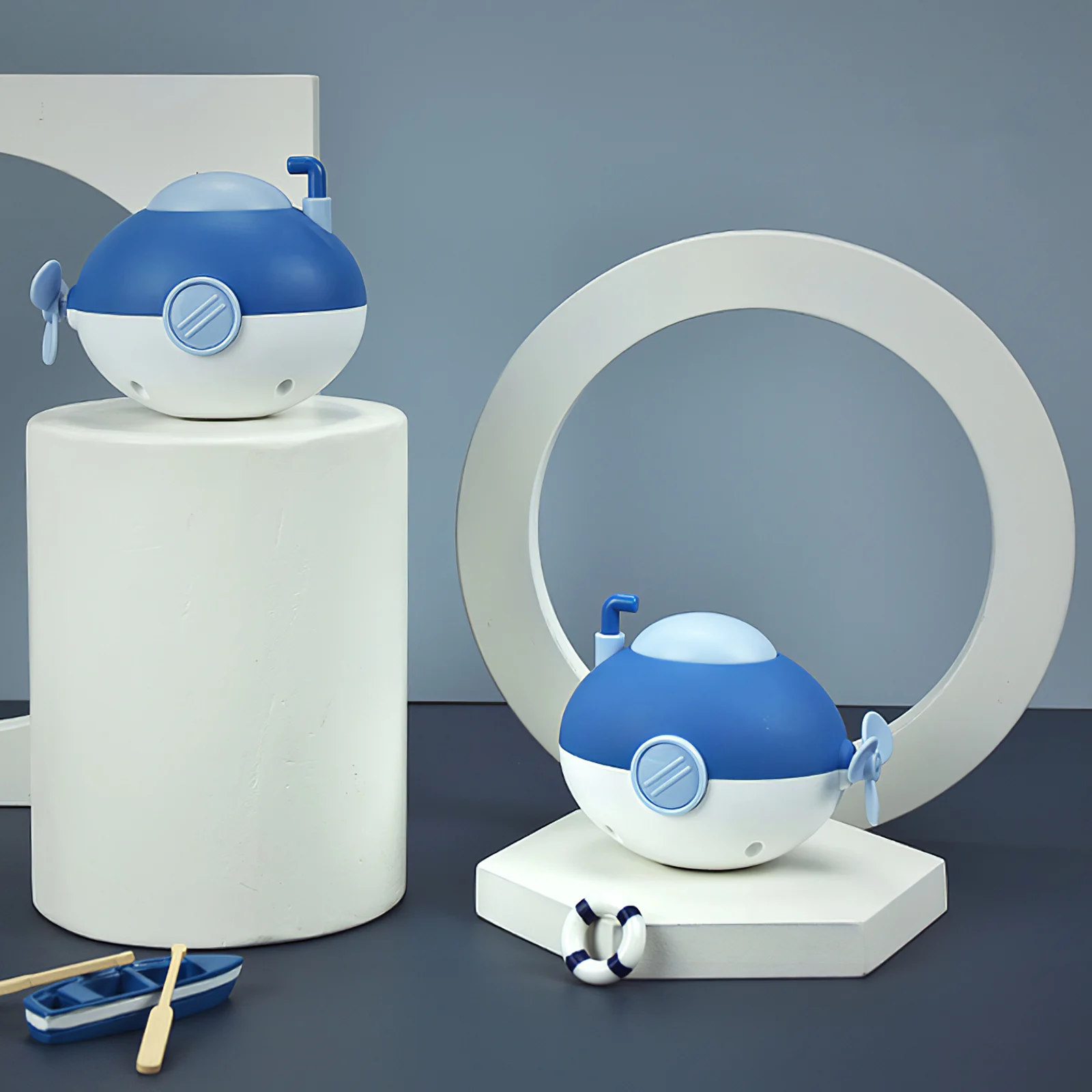 

Children'S Bathroom Clockwork Floating Submarine Toy Baby Bath Electric-Free Multifunctional Safe Toy Swimming Toddler Toys Gift