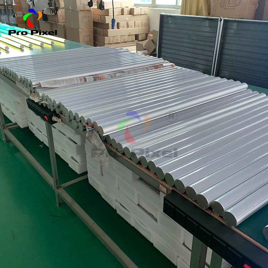Светодиодная Пиксельная Трубка 16 шт. светильник с 1 шт. контроллером 40* SMD5050 RGB/FC высокоэффективный светодиодный s для dj светильник, Свадебный светильник, сценический светильник