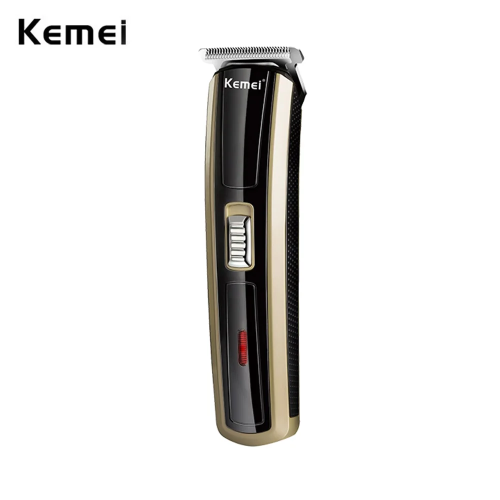 

Kemei KM-719 Wireless Portable Hair Trimmer Removable Blade Hair Clipper 2 In 1 Rechargeable and Use AA Battery Haircut Machine