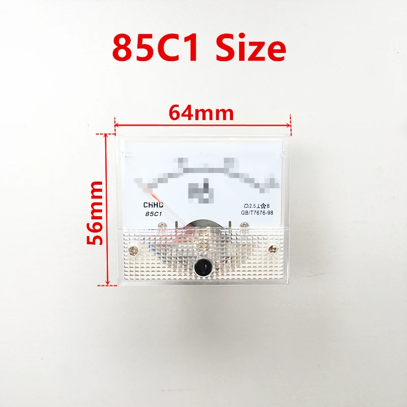 85C1 DC аналоговый измеритель напряжения 5 в 10 20 30 50 100 200 300 500 в|Измерители напряжения|