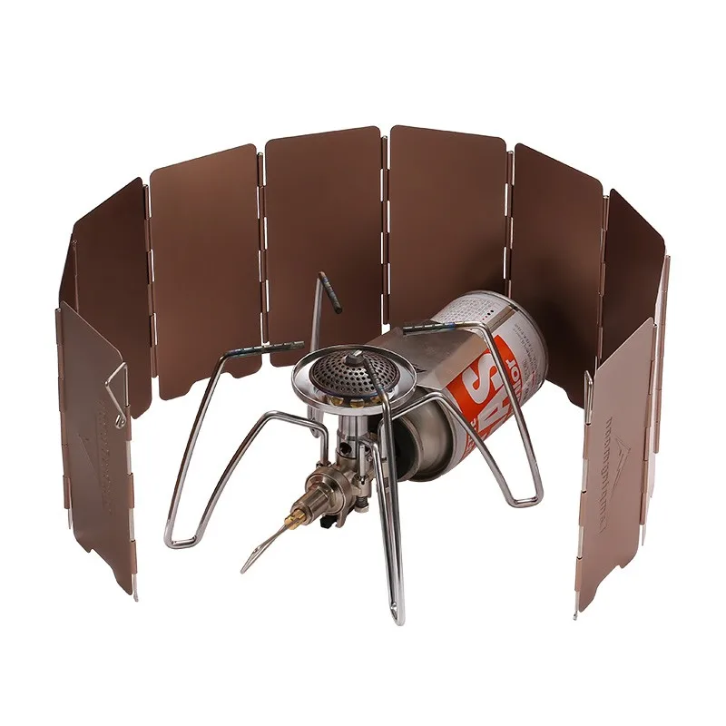 10 пластины бронзового цвета складной Открытый Кемпинг Пособия по кулинарии